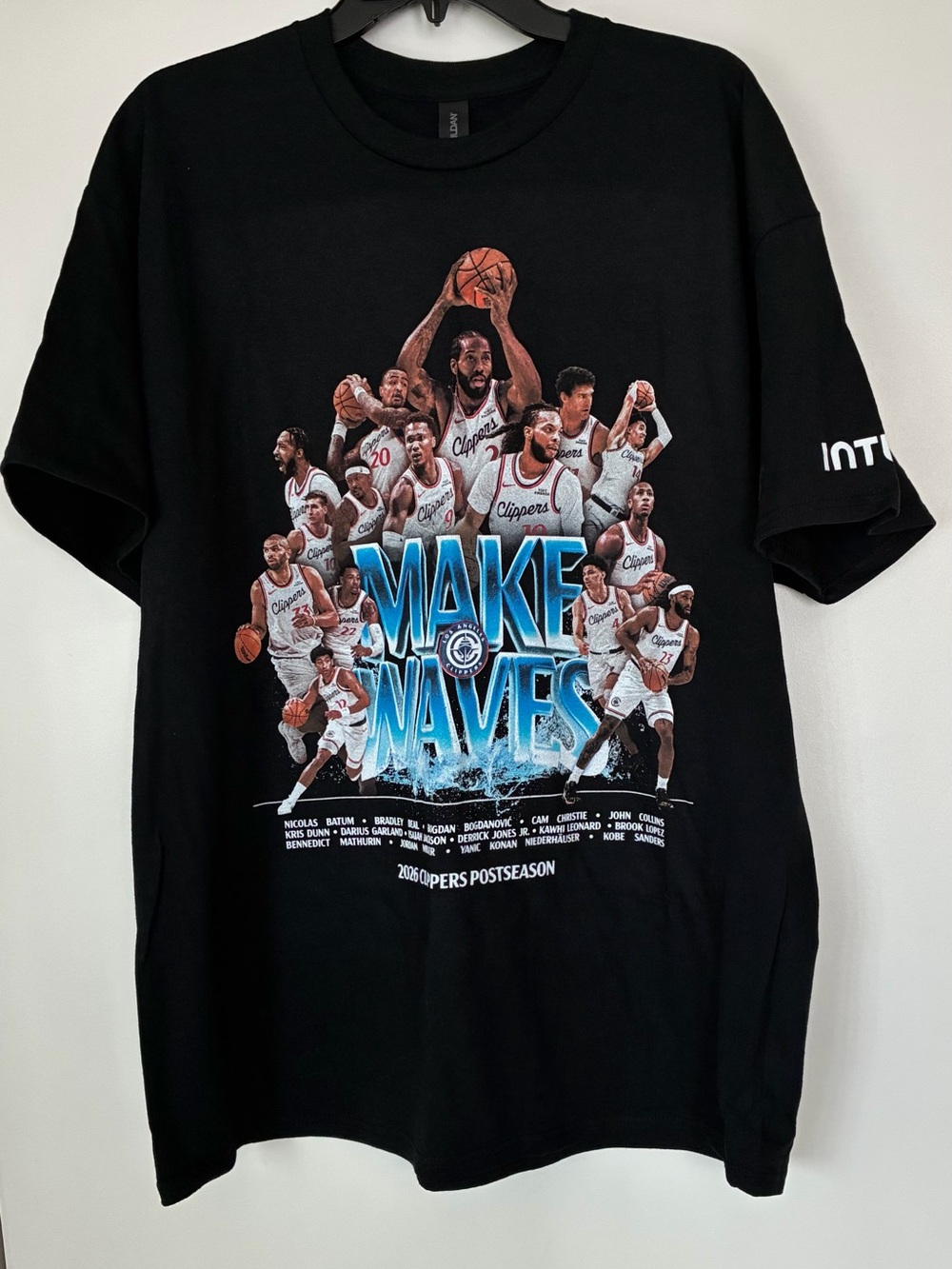 Men’s Clippers Make Waves NBA 2026 Post Season T-shirt